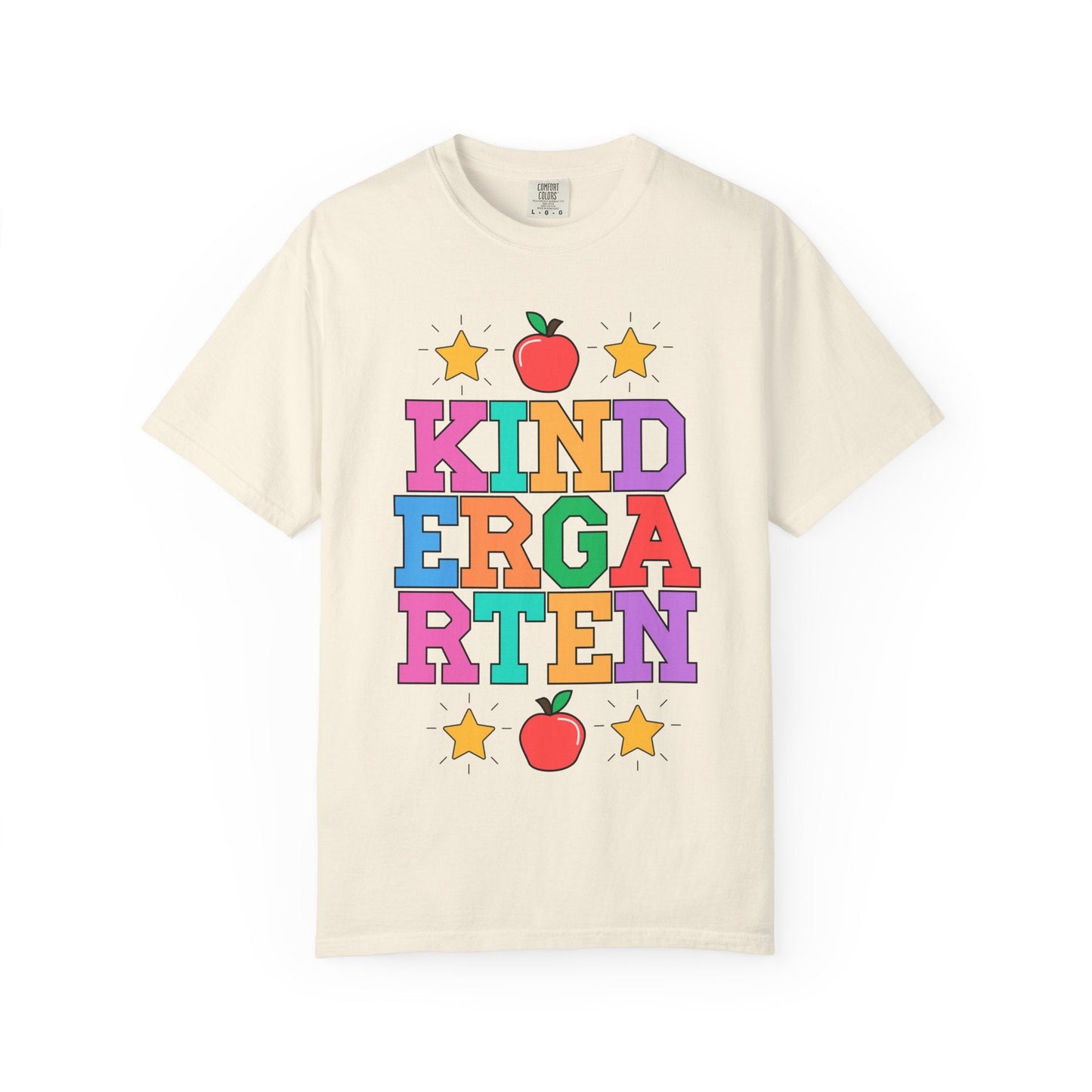 Colorful Kindergarten Teacher Tee