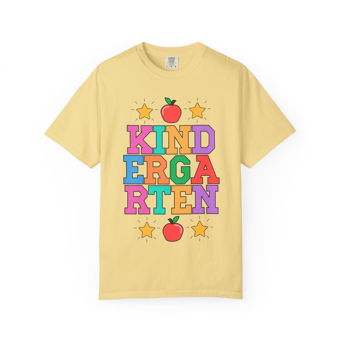 Colorful Kindergarten Teacher Tee