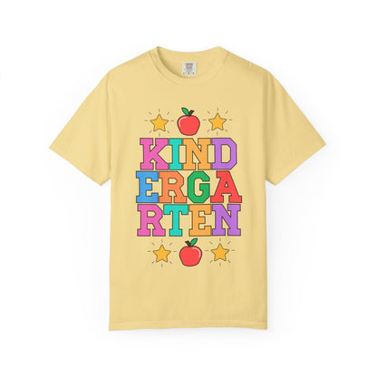 Colorful Kindergarten Teacher Tee