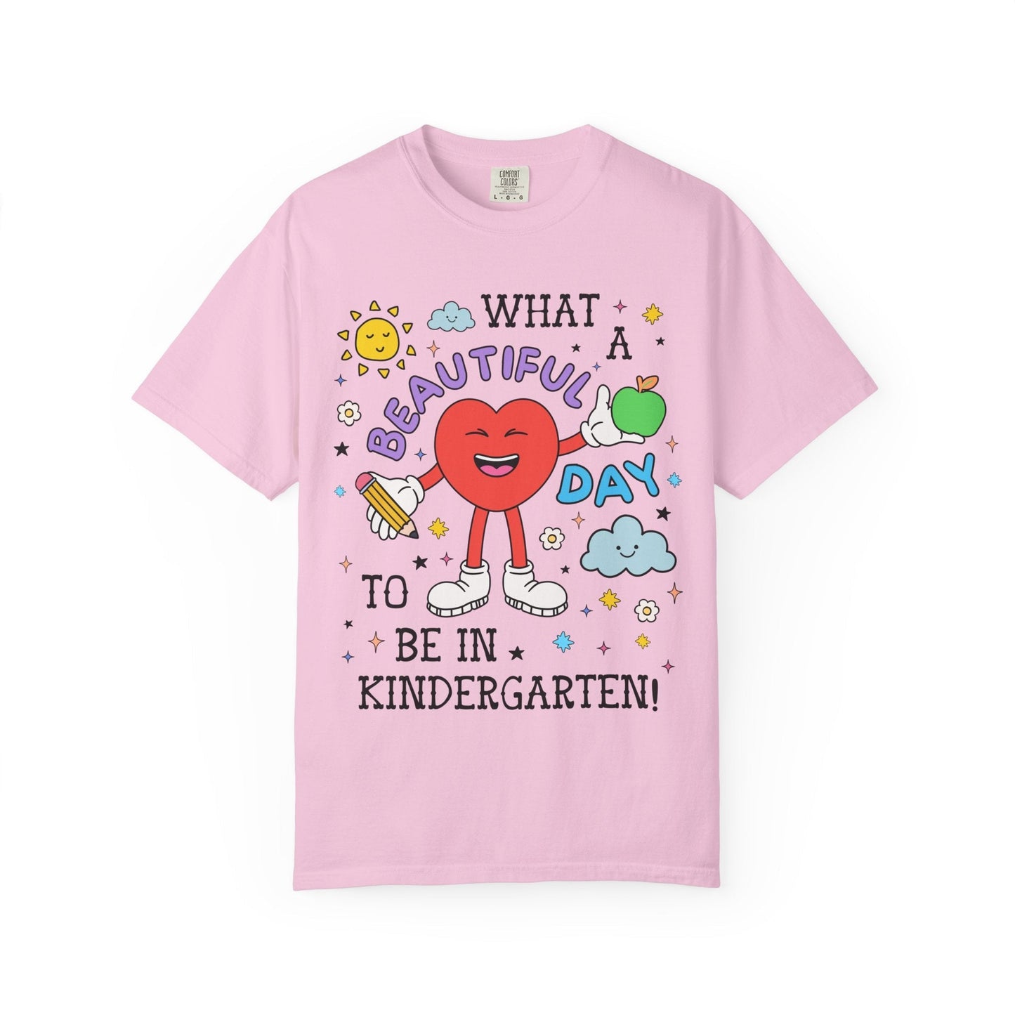 Colorful Kindergarten Teacher Tee