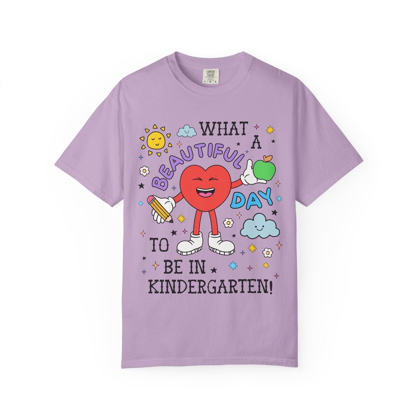 Colorful Kindergarten Teacher Tee
