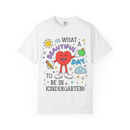Colorful Kindergarten Teacher Tee