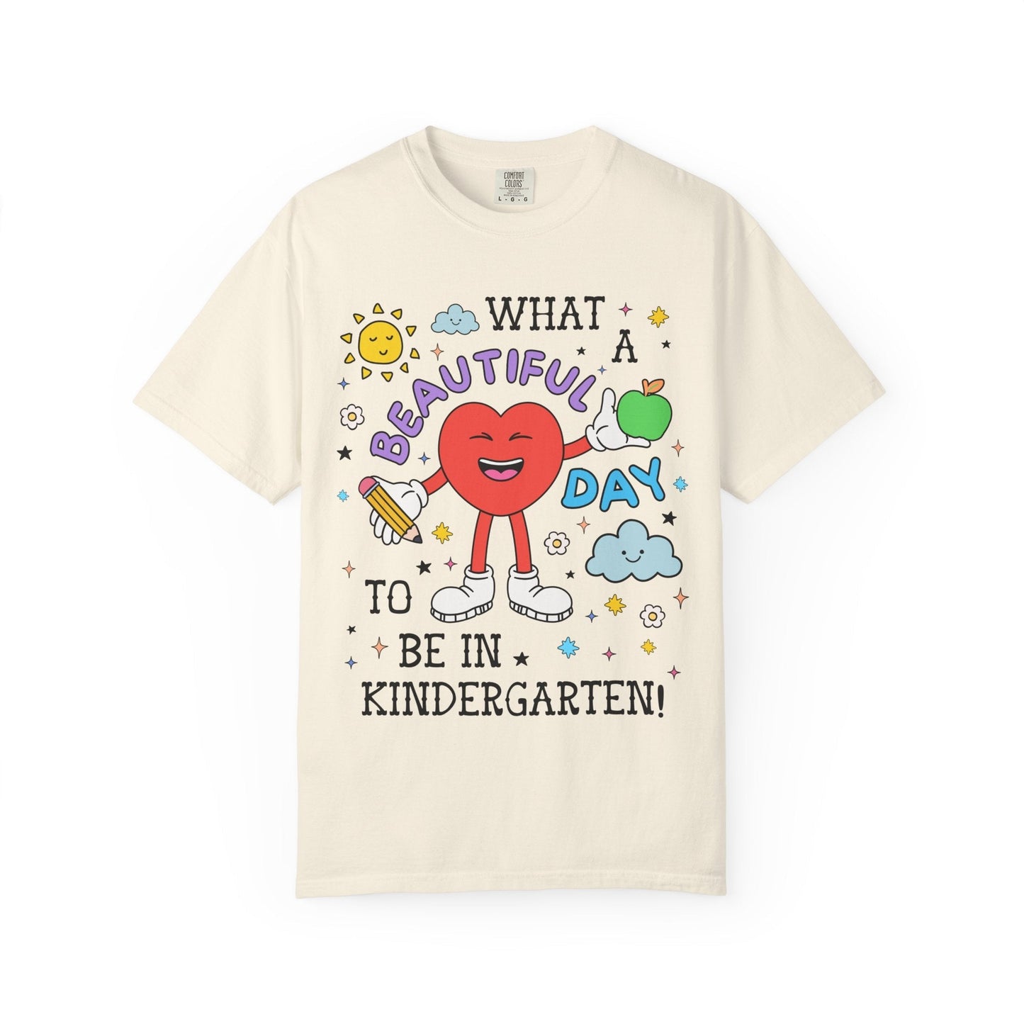 Colorful Kindergarten Teacher Tee
