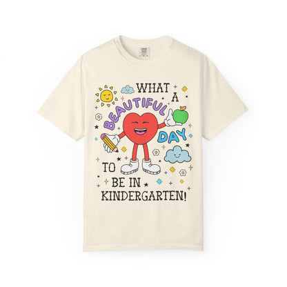 Colorful Kindergarten Teacher Tee