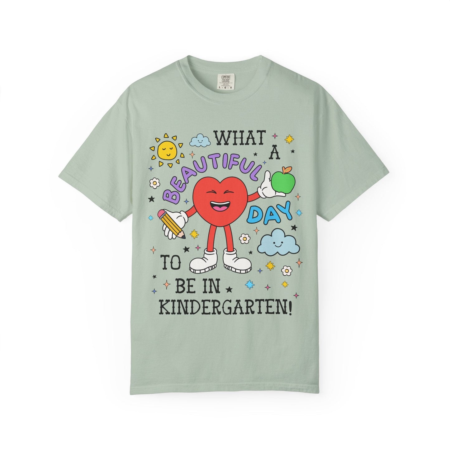 Colorful Kindergarten Teacher Tee