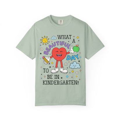 Colorful Kindergarten Teacher Tee