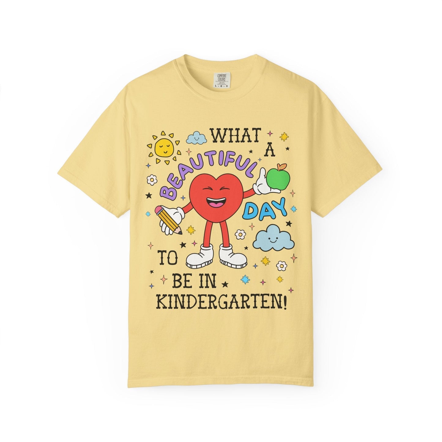 Colorful Kindergarten Teacher Tee