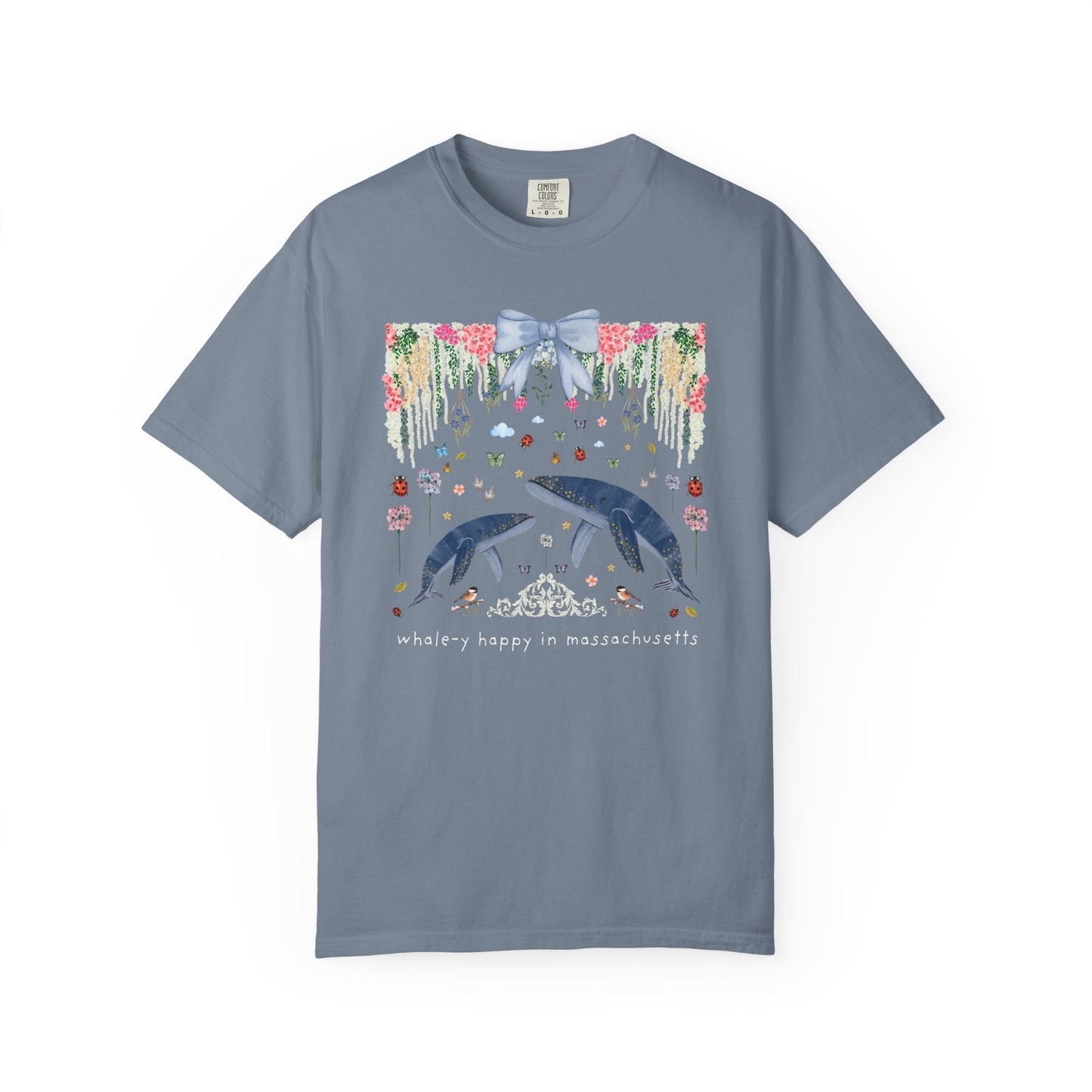 Colorful Massachusetts Tee Shirt