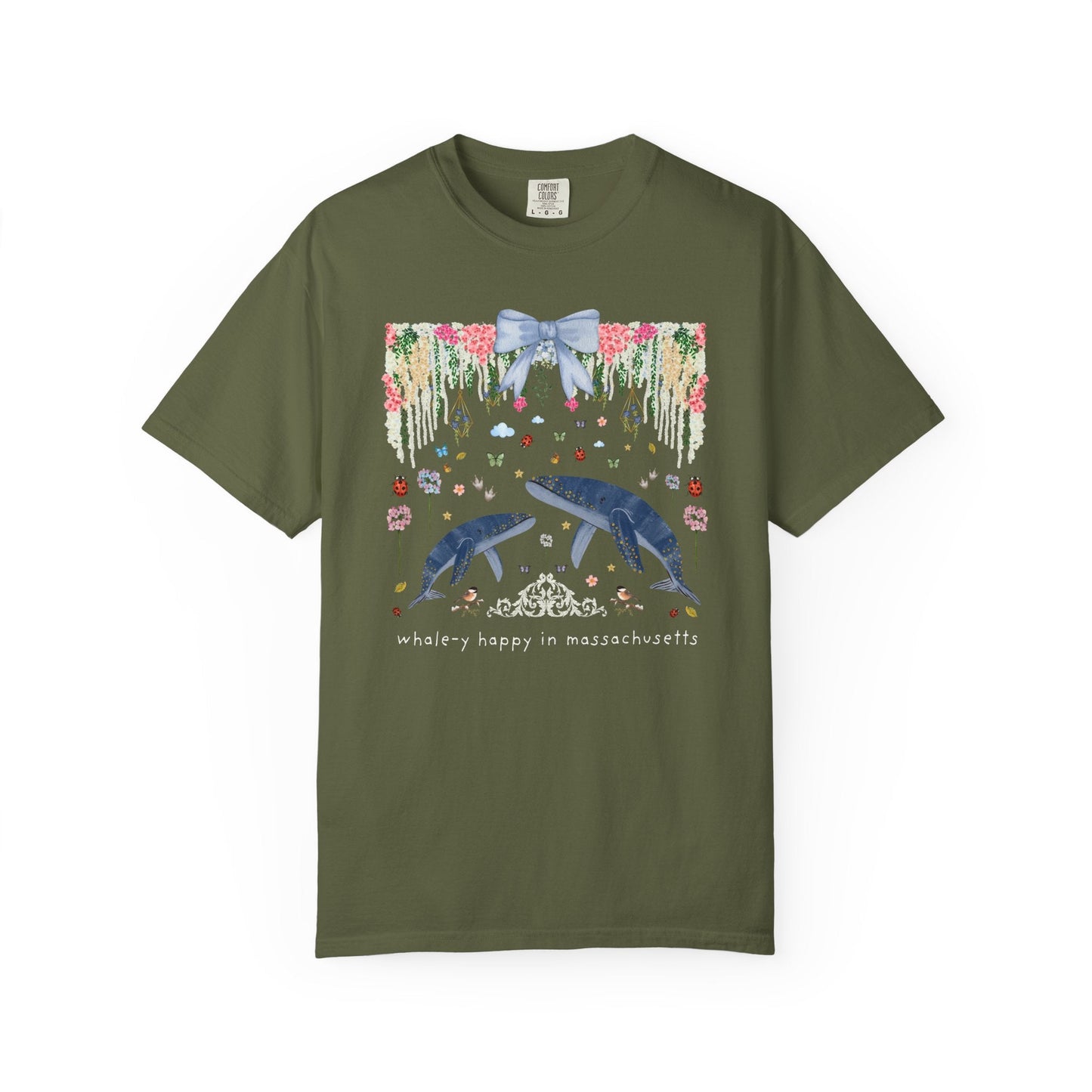 Colorful Massachusetts Tee Shirt