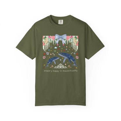 Colorful Massachusetts Tee Shirt