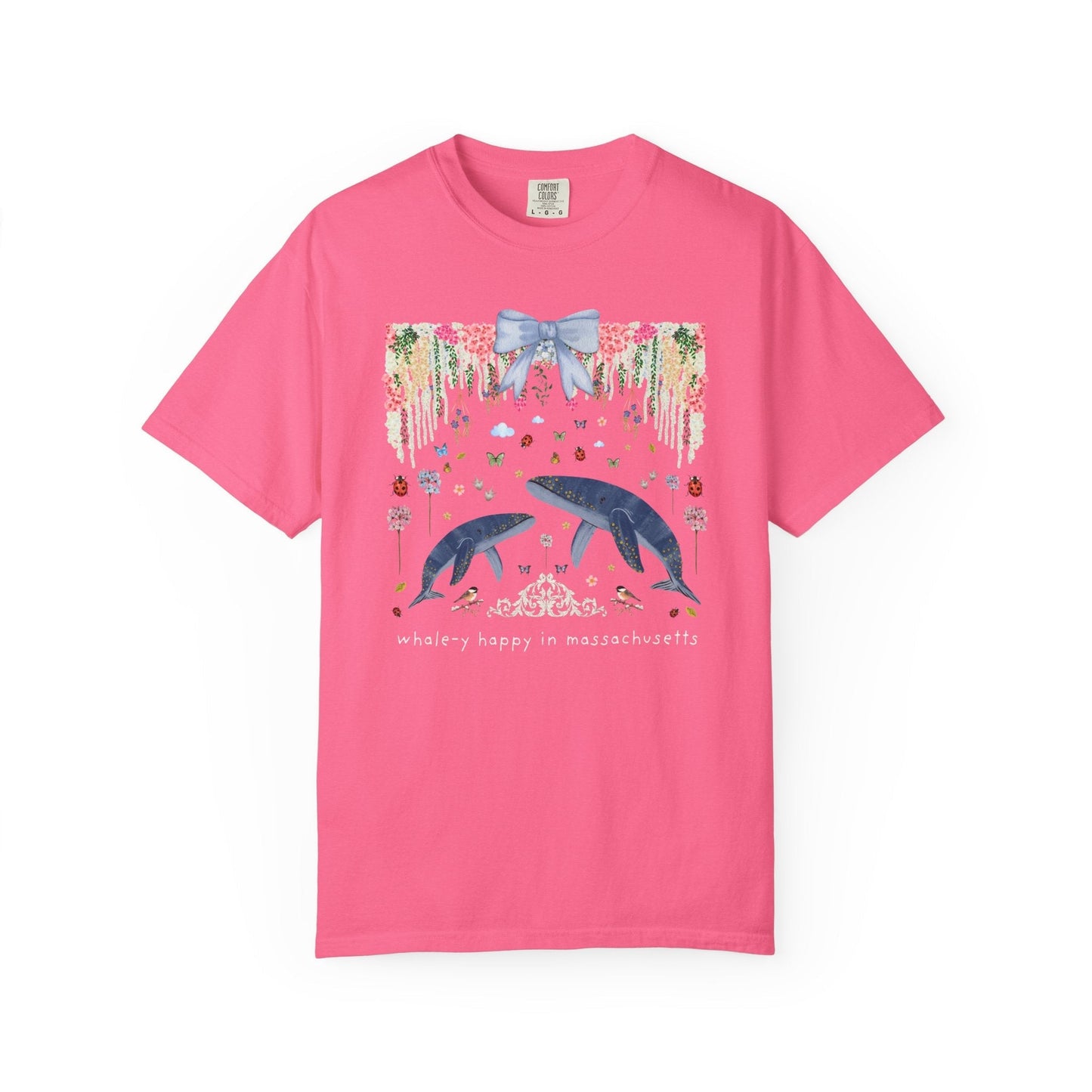 Colorful Massachusetts Tee Shirt