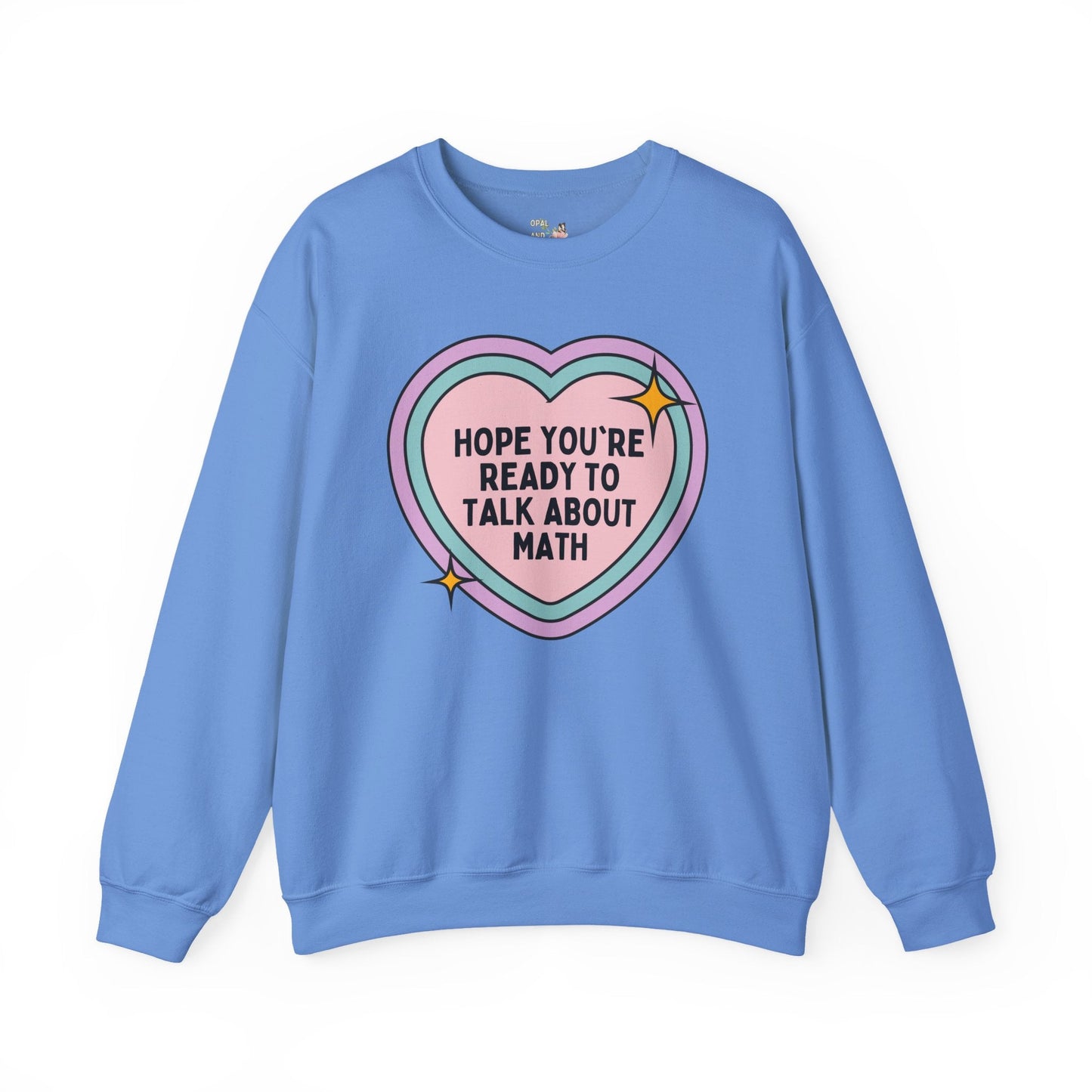 Colorful Math Teacher Sweatshirt