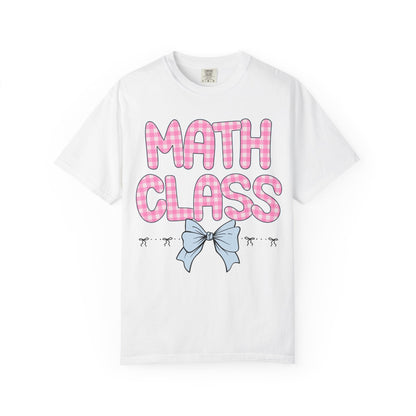 Colorful Math Teacher Tee