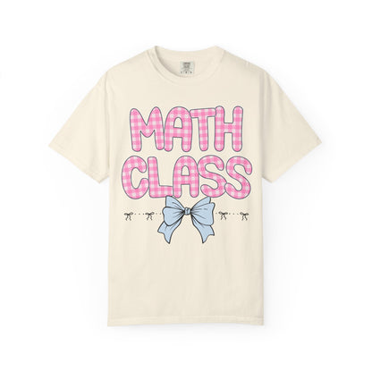 Colorful Math Teacher Tee