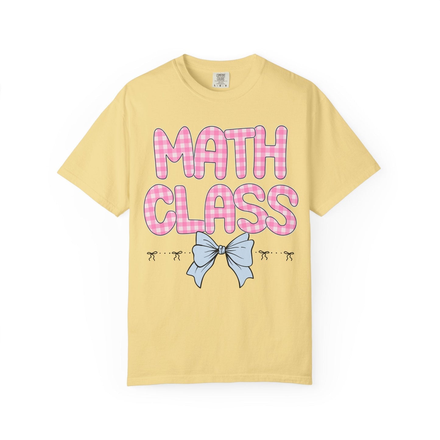 Colorful Math Teacher Tee