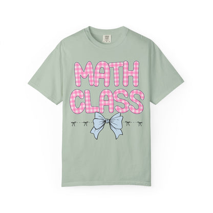 Colorful Math Teacher Tee