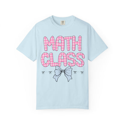 Colorful Math Teacher Tee