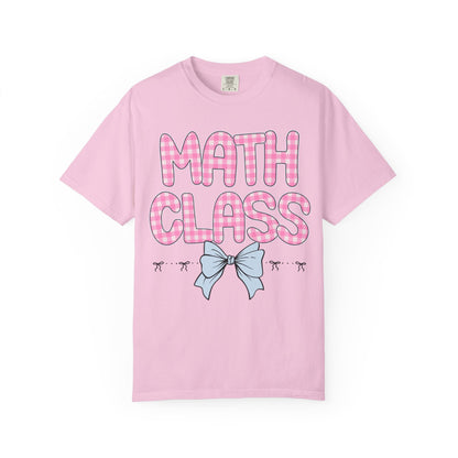 Colorful Math Teacher Tee