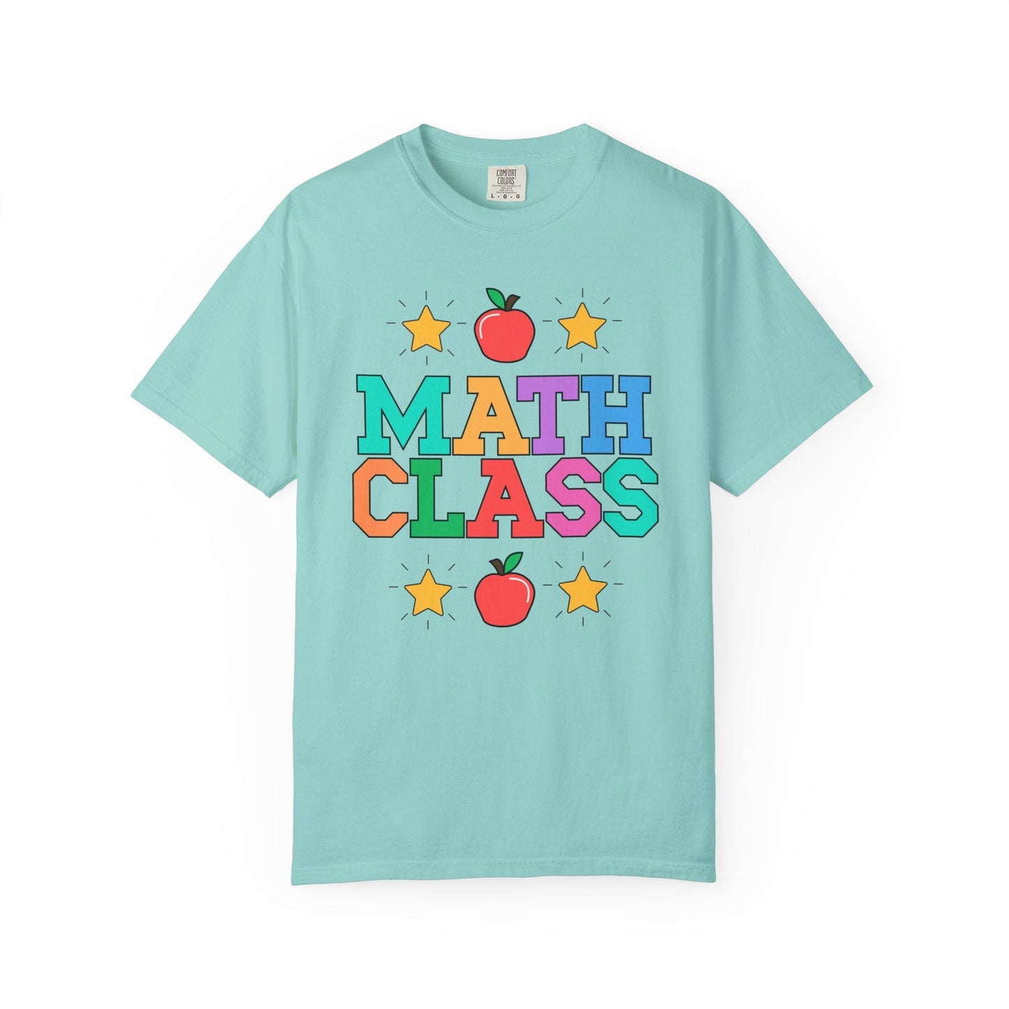 Colorful Math Teacher Tee