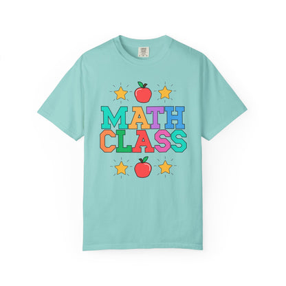 Colorful Math Teacher Tee