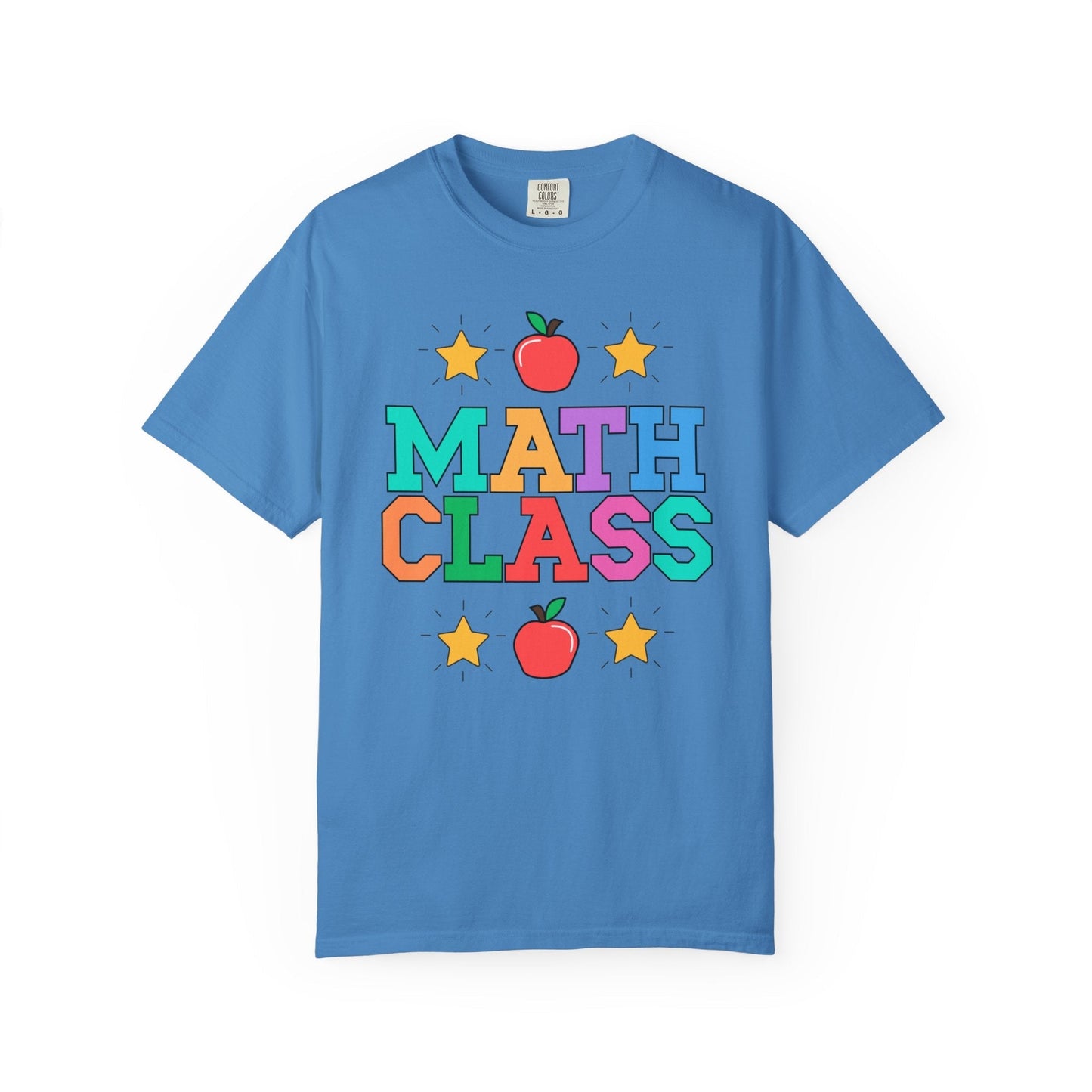 Colorful Math Teacher Tee