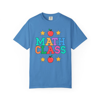 Colorful Math Teacher Tee