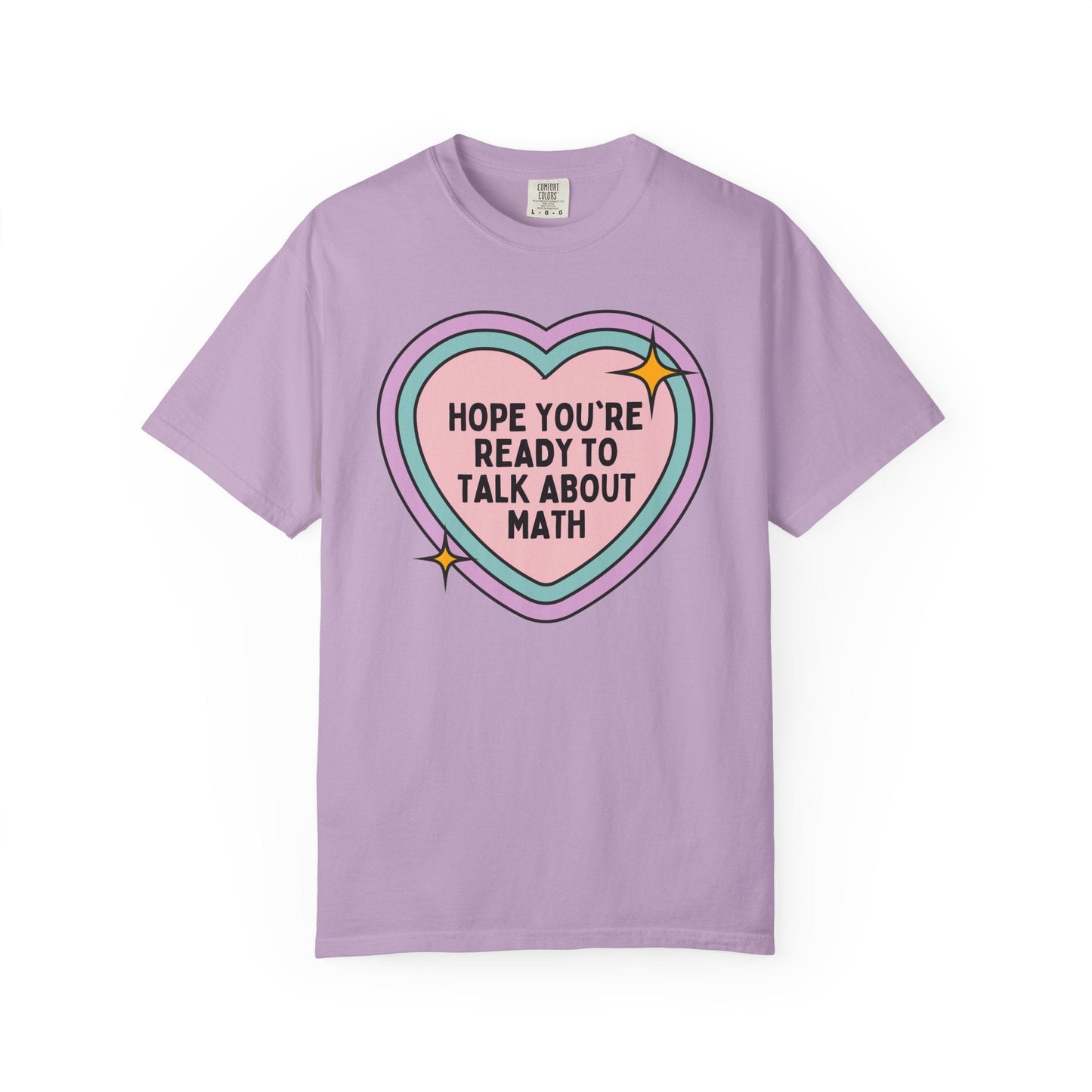 Colorful Math Teacher Tee Shirt