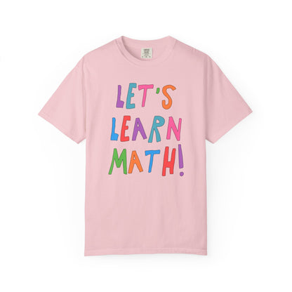 Let's Learn Math Tee