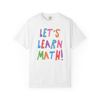 Let's Learn Math Tee