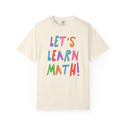 Let's Learn Math Tee
