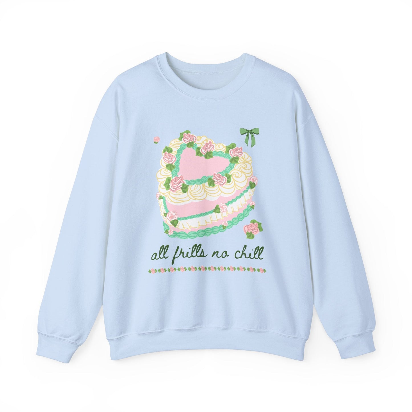 Colorful Maximalist Sweatshirt: All Frills No Chill