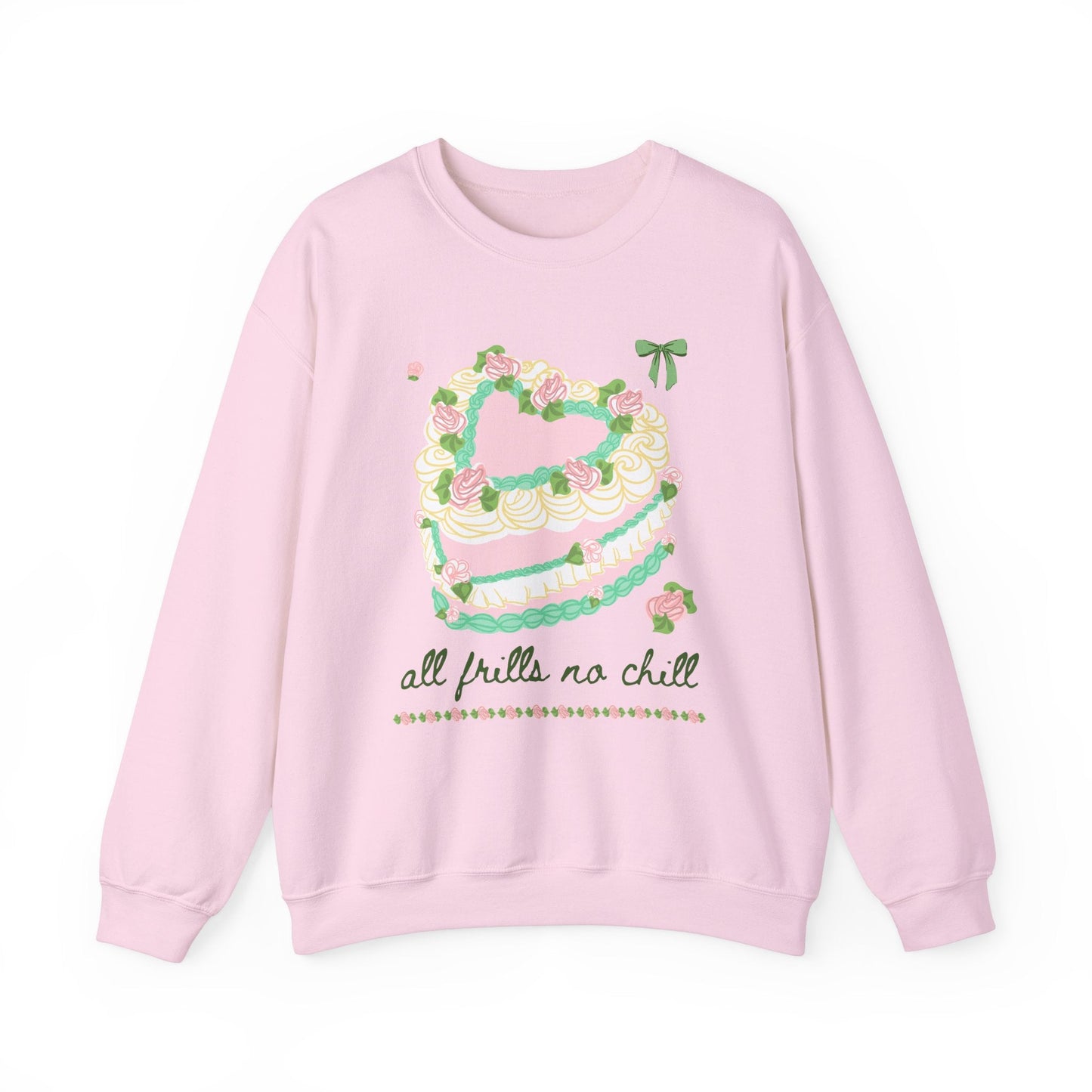 Colorful Maximalist Sweatshirt: All Frills No Chill
