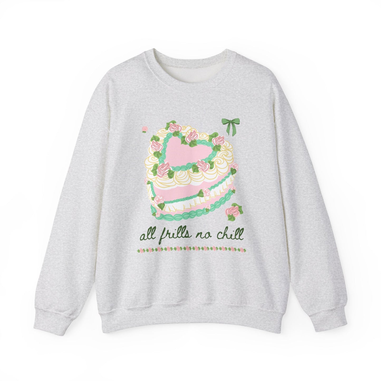 Colorful Maximalist Sweatshirt: All Frills No Chill