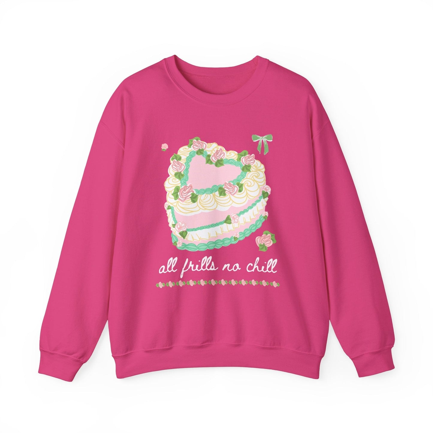 Colorful Maximalist Sweatshirt: All Frills No Chill
