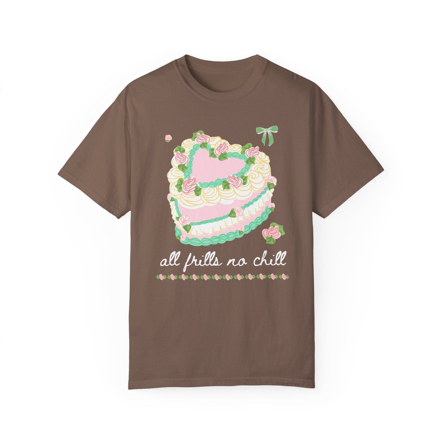 Colorful Maximalist Tee: All Frills No Chill