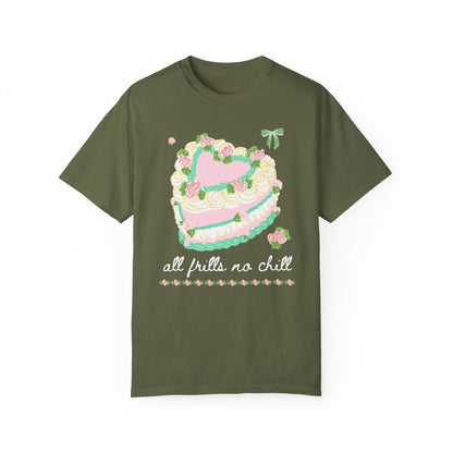 Colorful Maximalist Tee: All Frills No Chill