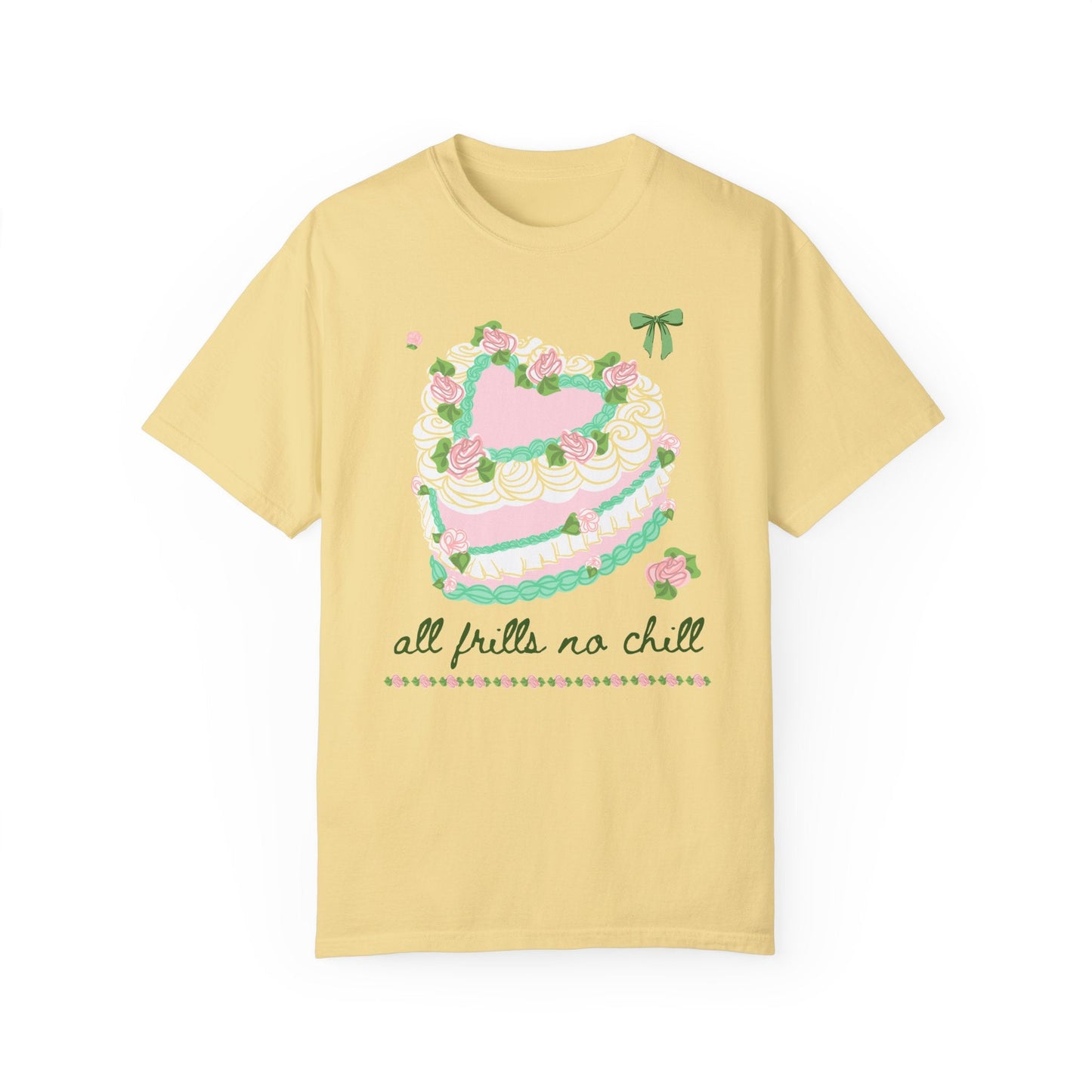Colorful Maximalist Tee: All Frills No Chill