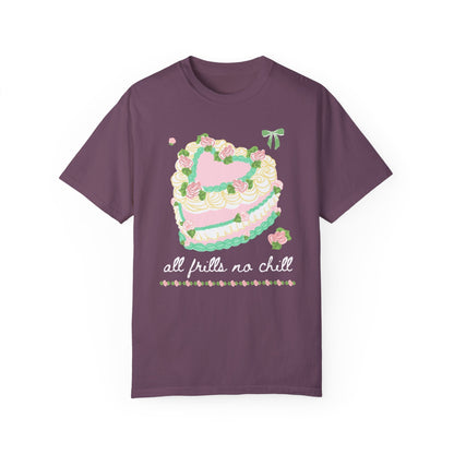 Colorful Maximalist Tee: All Frills No Chill