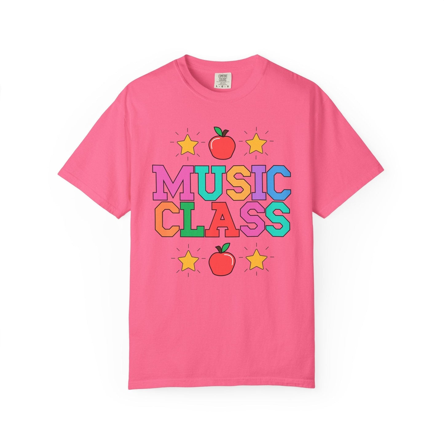 Colorful Music Teacher Tee