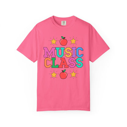 Colorful Music Teacher Tee