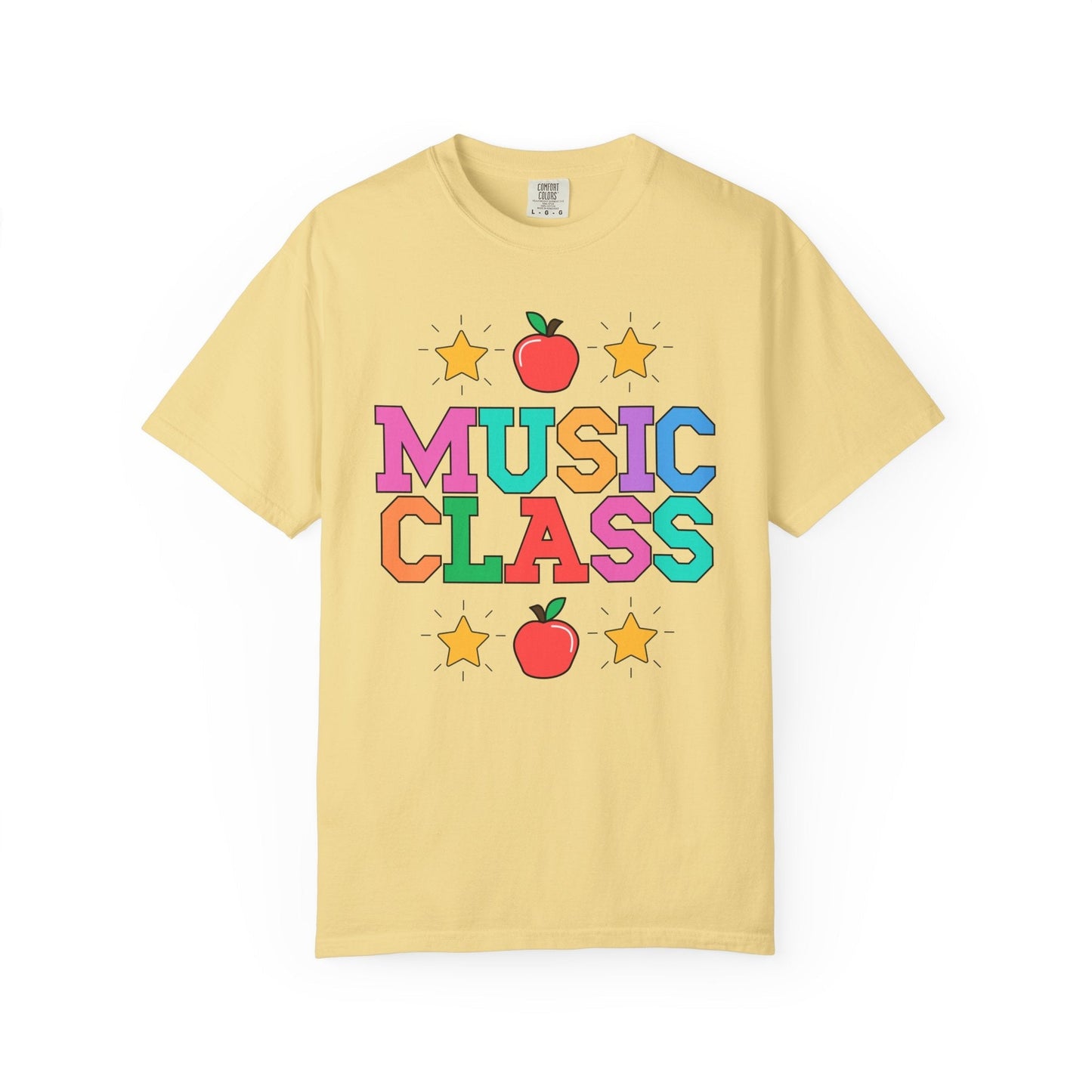 Colorful Music Teacher Tee