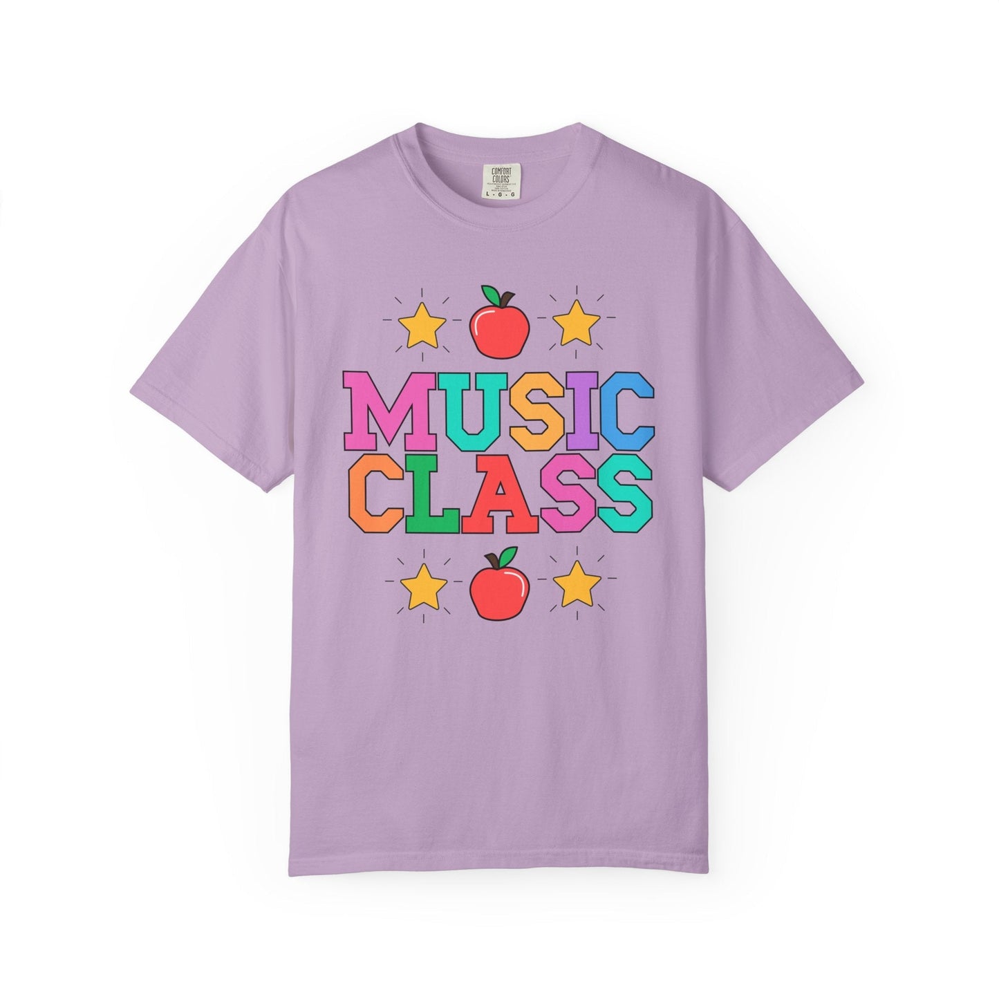 Colorful Music Teacher Tee