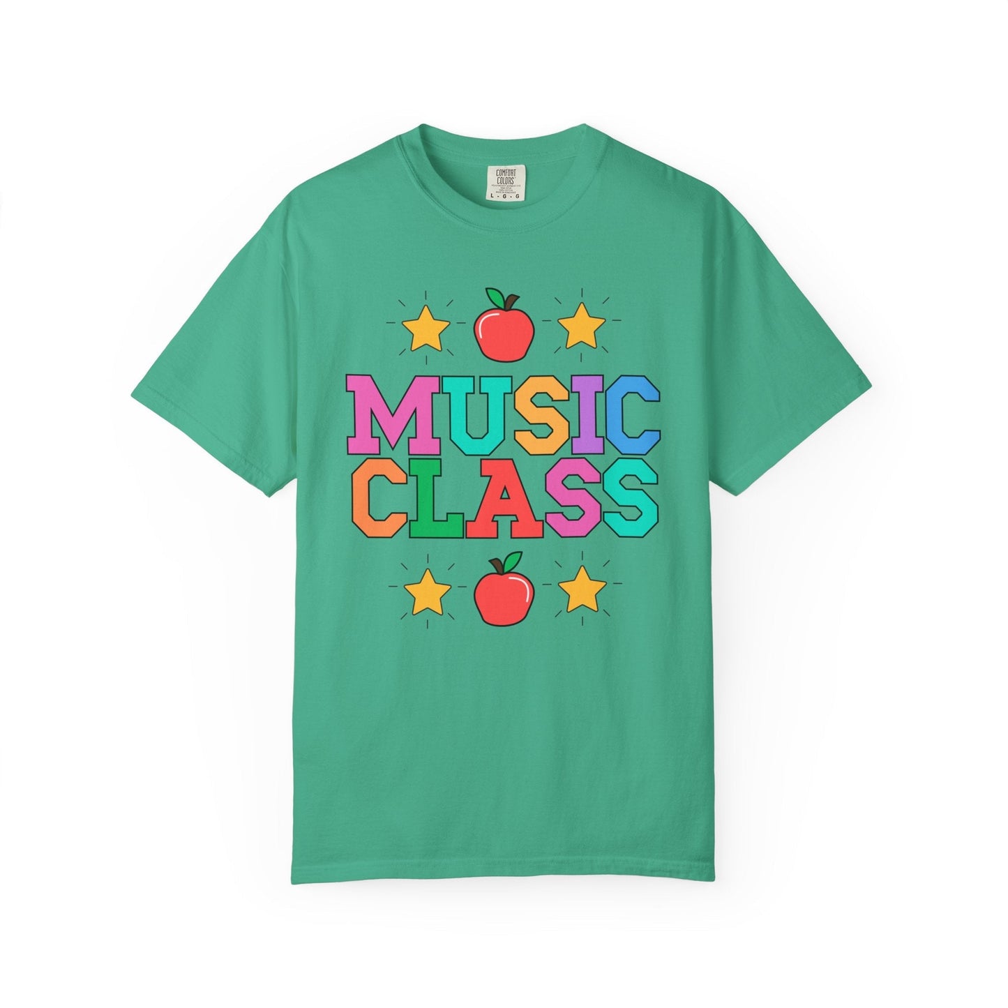 Colorful Music Teacher Tee