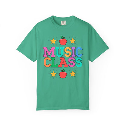 Colorful Music Teacher Tee