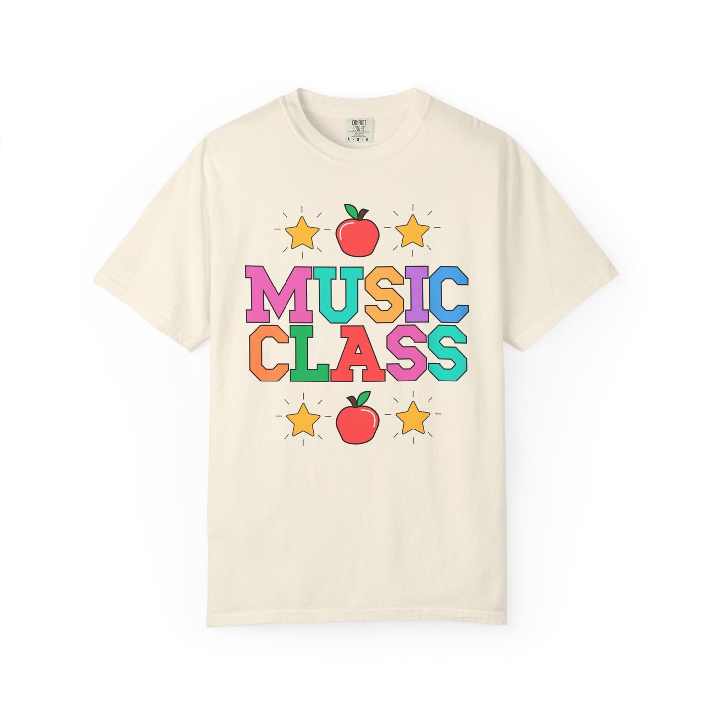 Colorful Music Teacher Tee