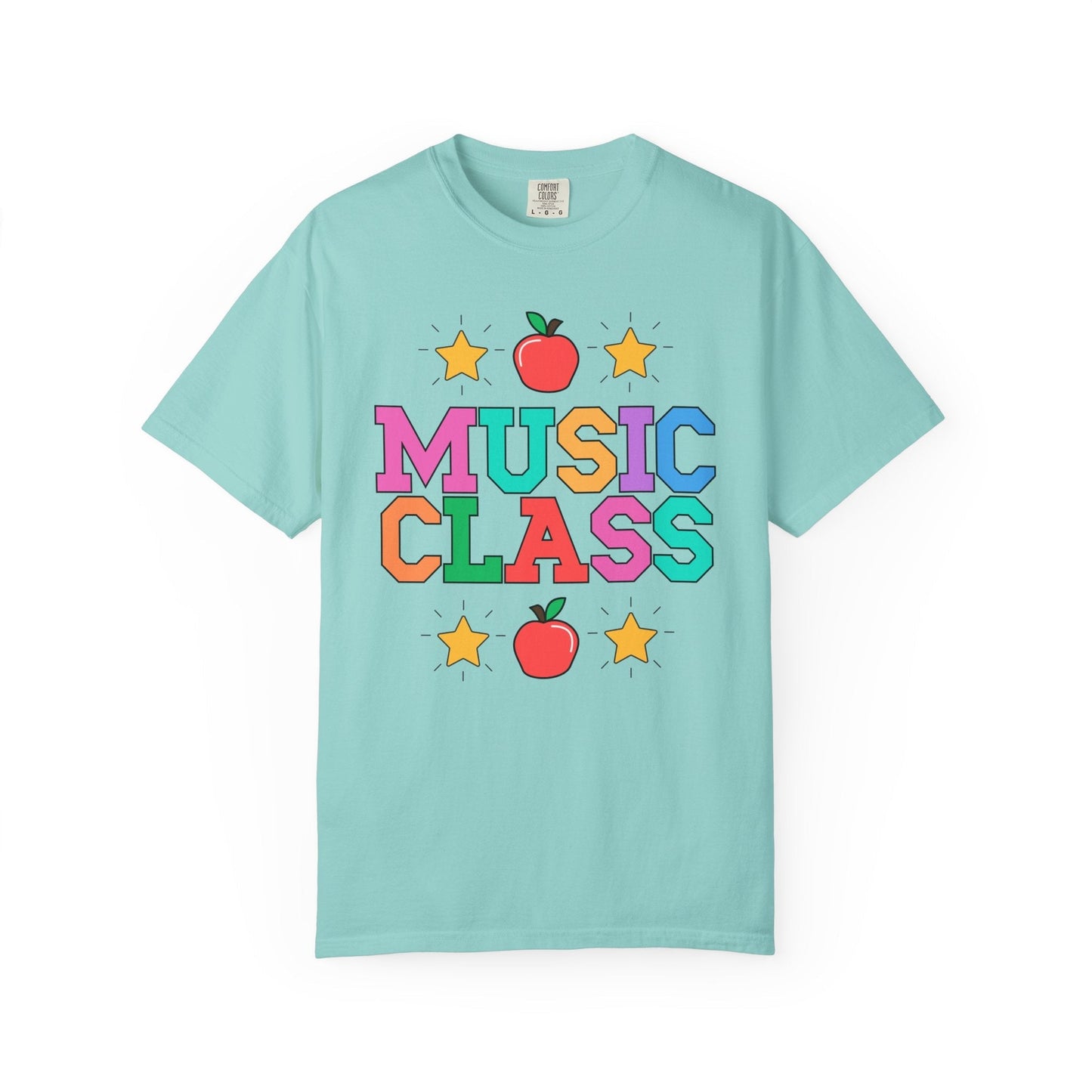 Colorful Music Teacher Tee
