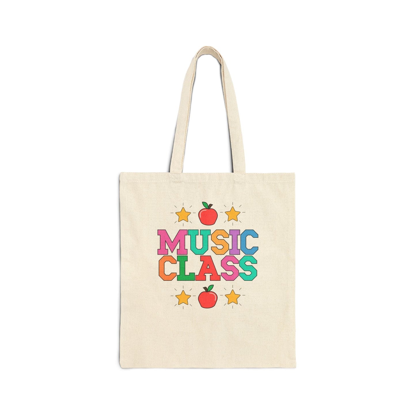 Colorful Music Teacher Tote
