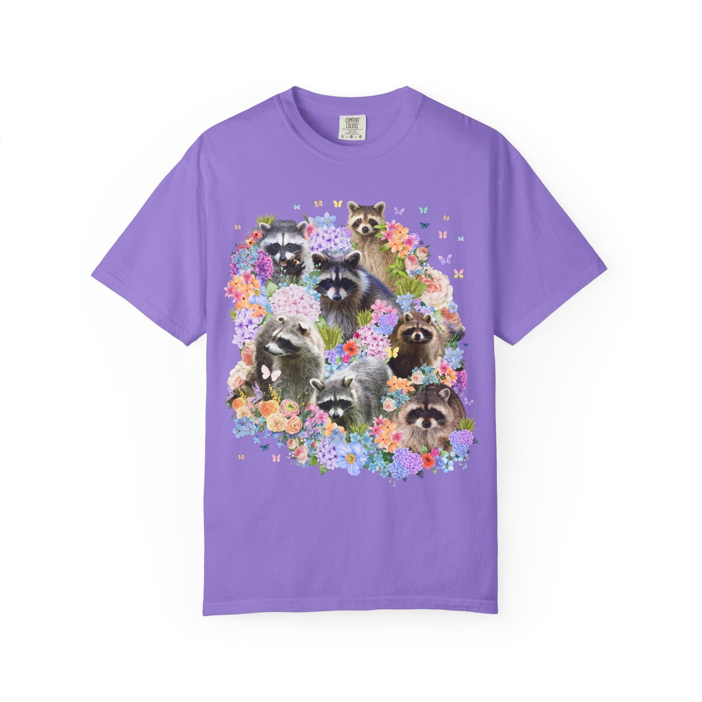 Colorful Raccoon Tee