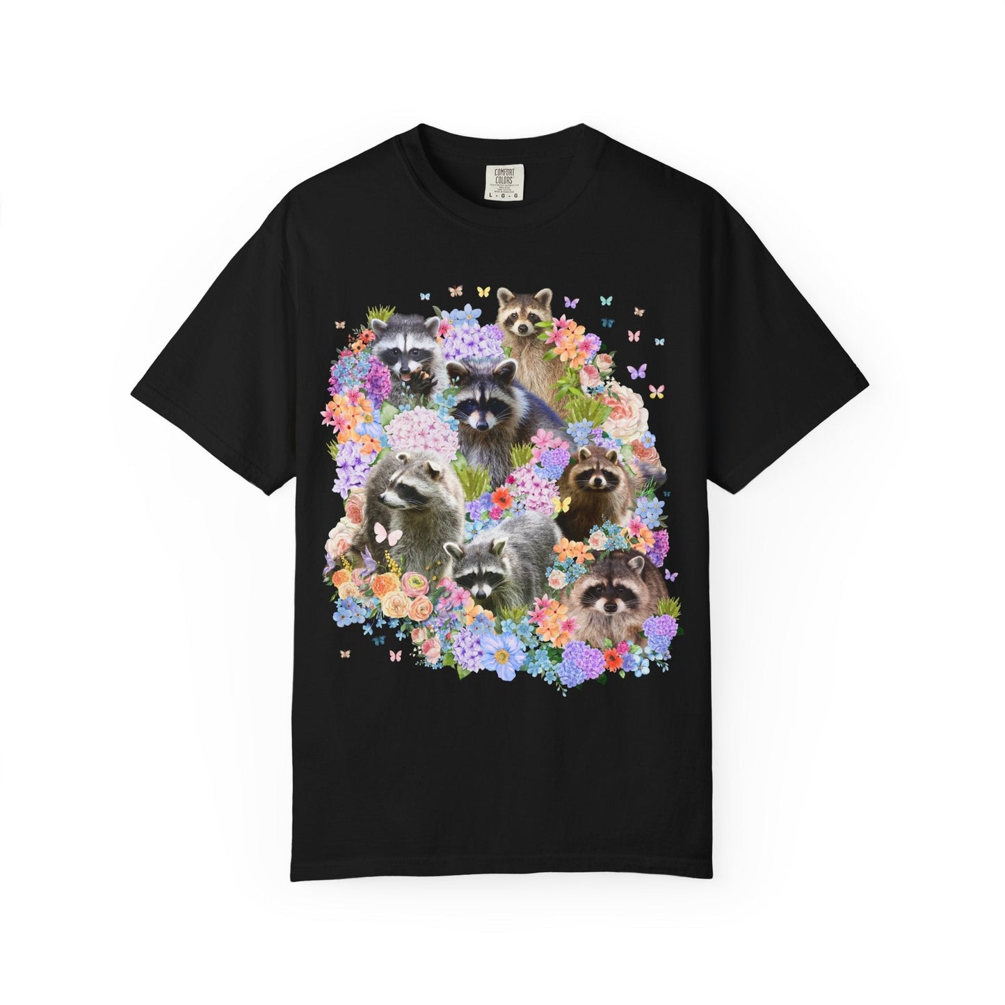 Colorful Raccoon Tee