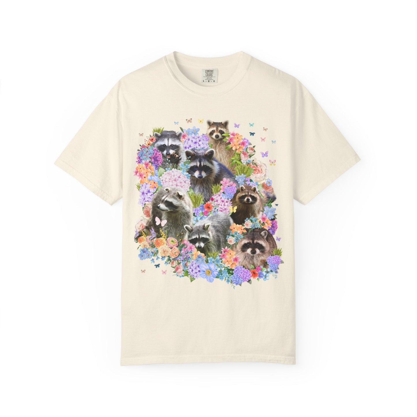Colorful Raccoon Tee